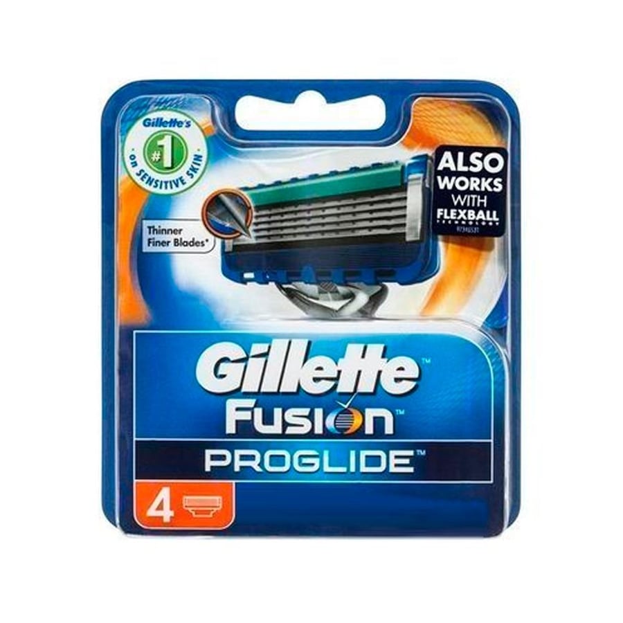 غيار شفرات حلاقة جيليت فيوشن بروجلايد غيار شفرات GILLTTE FUSION PROGLIDE 4