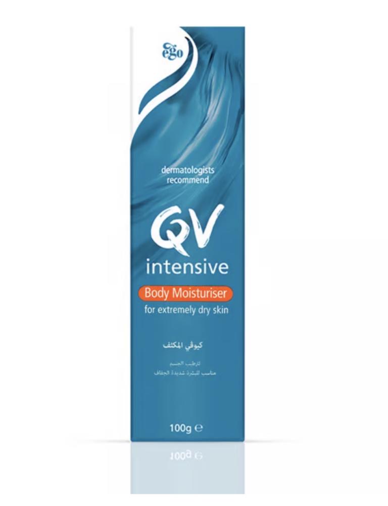 كيوفي المكثف للجلد شديد الجفاف 100gm QV