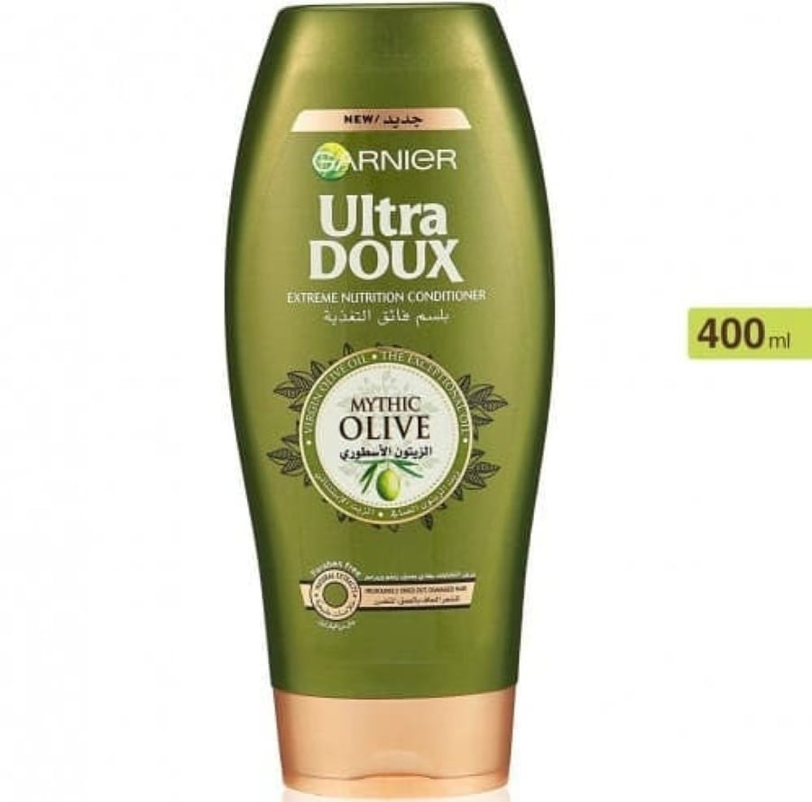 غارنيه الترا دوكس بلسم فائق التغذية الزيتون الاسطوري 400 مل GARNIER ULTRA DOUX EXTREME NUTRITION CONDITIONER