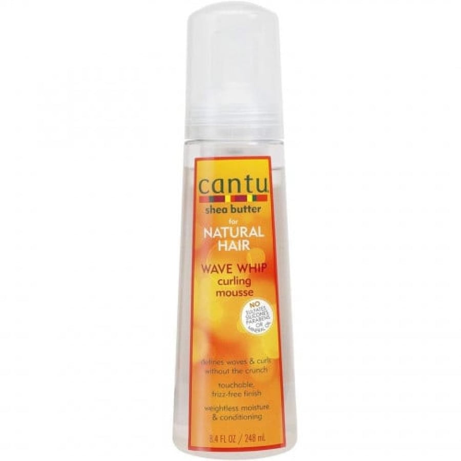 كانتو رغوة تجعيد الشعر ويف ويب 248 مل CANTU SHEA BUTTER NAYURAL HAIR WAVE WHIP CURLING MOUSSE