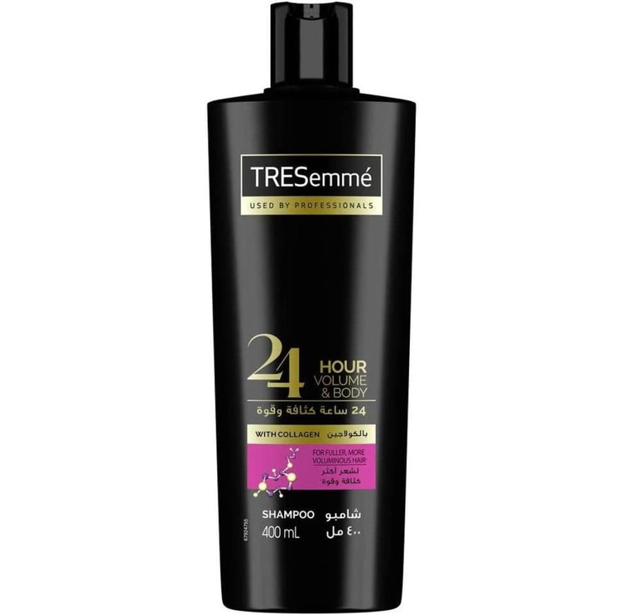تريسيمي شامبو 24 ساعة كثافة وقوة 400 مل TRESEMME 24 Hour Volume and Body Shampoo