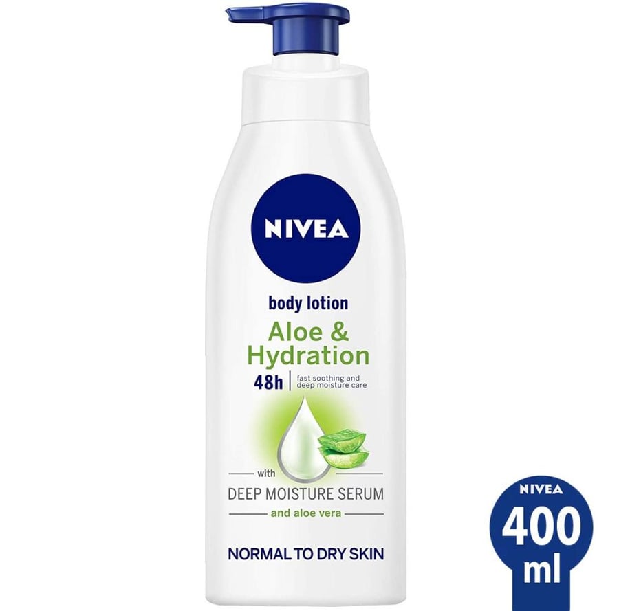 نيفيا لوشن جسم بالصبار 400 مل NIVEA BODY LOTION ALOE   HYDRATION 48H