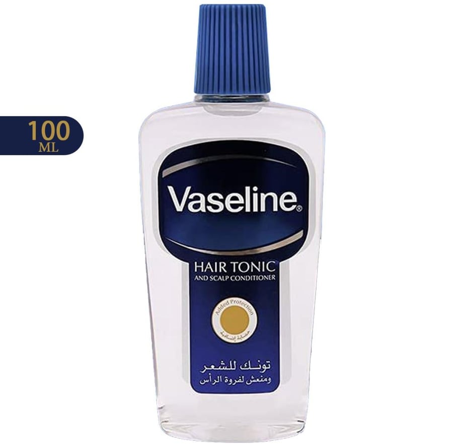 فازلين زيت تونك للشعر ومنعش لفروة الرأس 100 مل VASELINE HAIR TONIC AND SCALP CONDITIONER