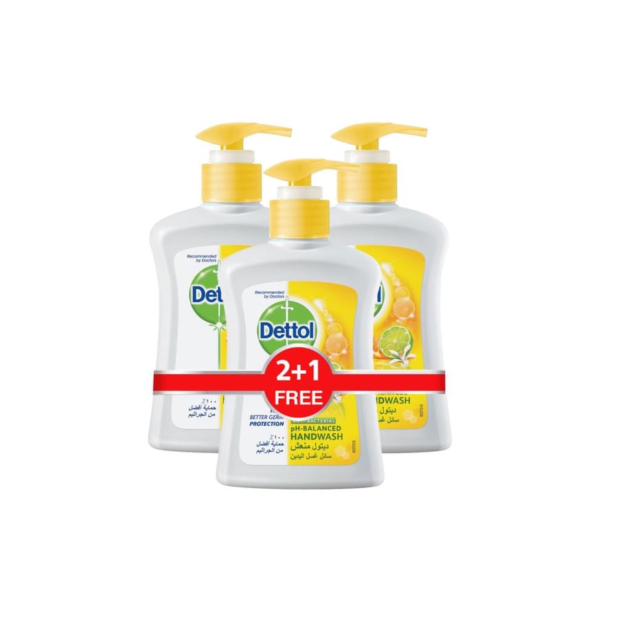 سائل غسيل اليدين ديتول المنعش DETTOL ANTIBACTERIAL HAND WASH