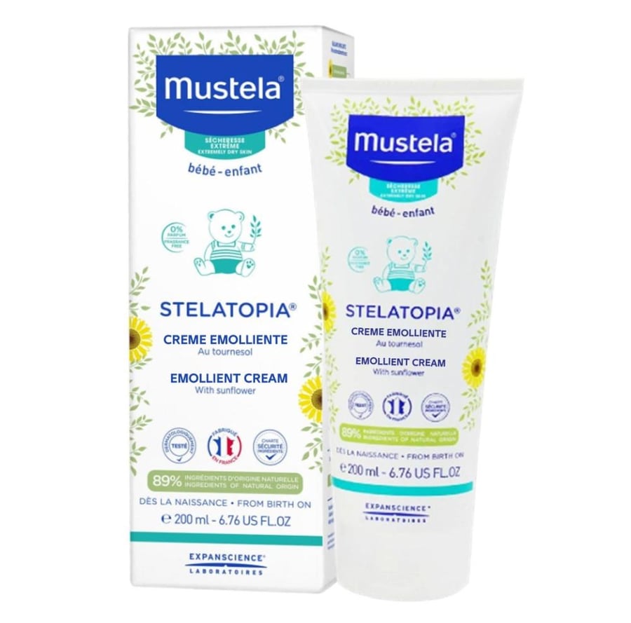 موستيلا بلسم ستيلاتوبيا المطري مرطب للبشرة شديدة الجفاف 200مل MUSTELA BEBE ENFANT STELATOPIA EMOLLIENT CREAM