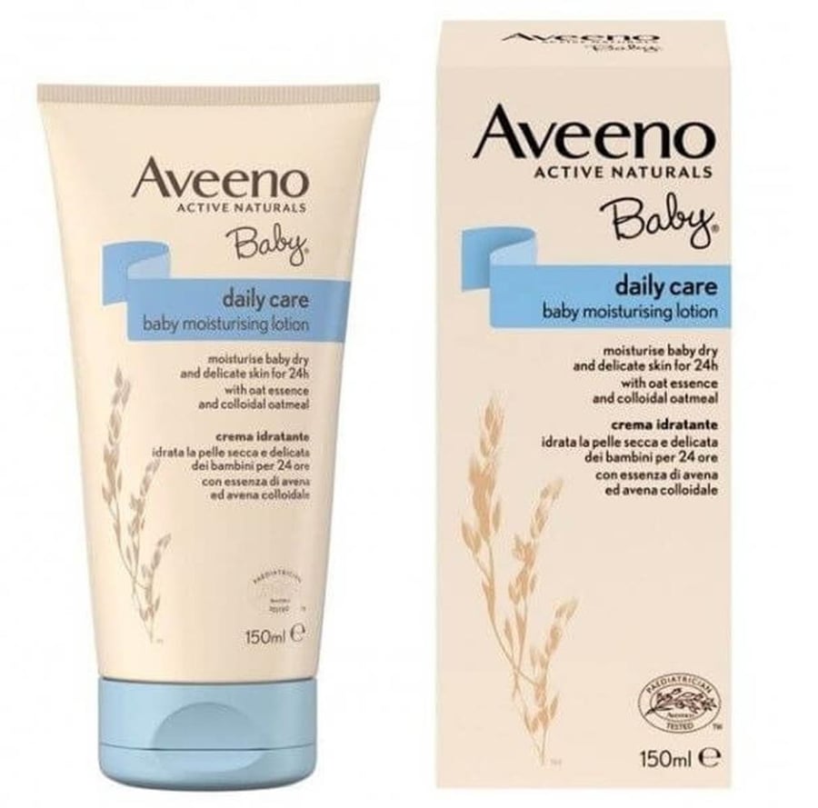 افينو كريم مرطب يومي للاطفال بخلاصة الشوفان الغرواني 150 مل AVEENO ACTIVE NATURALS BABY DAILY CARE BABY MOISTURISING LOTION