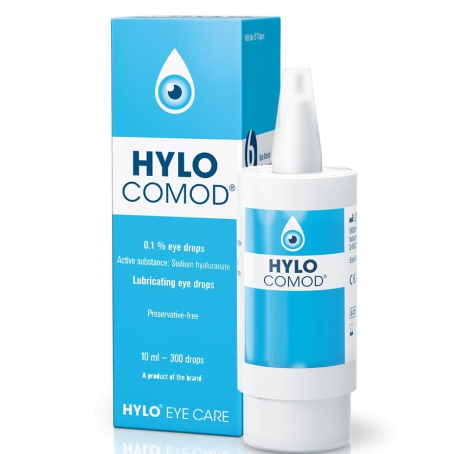 قطرة هايلو كومود نقط للعين 10 مل HYLO COMOD