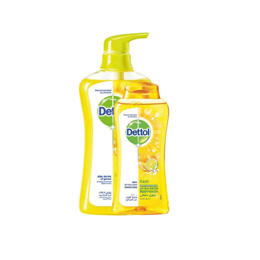 سائل استحمام ديتول المنعش DETTOL ANTIBACTERIAL BODY WASH