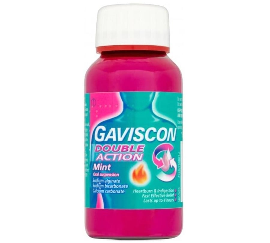 جافيسكون قوة مضاعفة 300 مل GAVISCON DOBLE ACTION MINT LIQUID HEARTBURN AND INDIGESTION