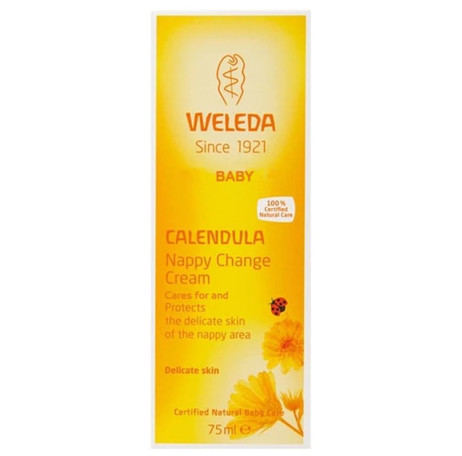 فيليدا كريم تغيير الحفاض للأطفال بالكالينديولا للبشرة الحساسة بمنطقة الحفاض 75 مل WELEDA CALENDULA NAPPY CHANGE CREAM