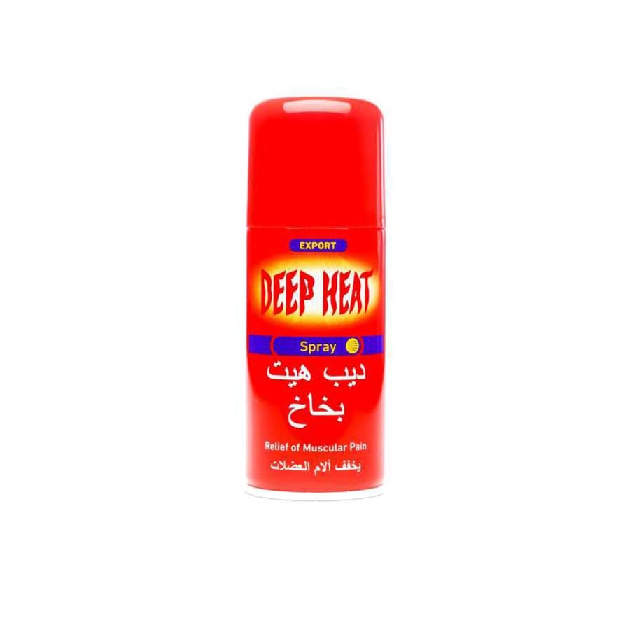 ديب هيت بخاخ لتخفيف الآلام DEEP HEAT SPRAY RELIEF OF MUSCULAR PAIN