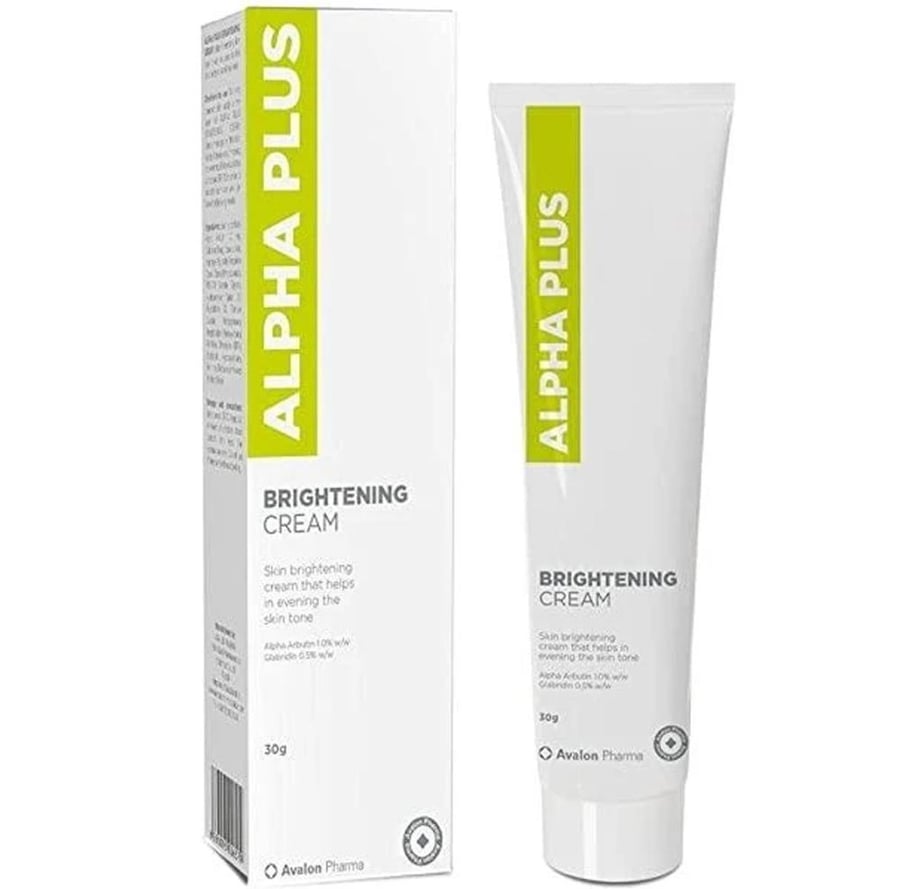 افالون فارما الفا بلس كريم تفتيح البشرة وتوحيد اللون 30 جرام avalon pharma alpha plus brightening cream