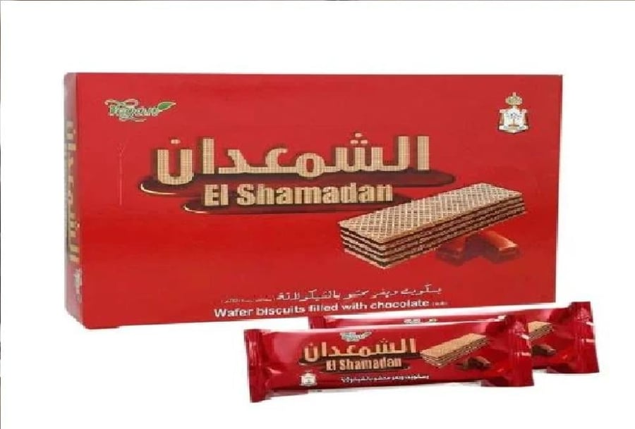 علبة شمعدان احمر