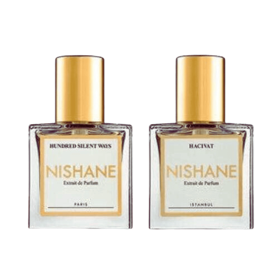 طقم عطر نيشاني هاشيفات 15مل وعطر نيشاني هاندريد سايلنت واي-15مل