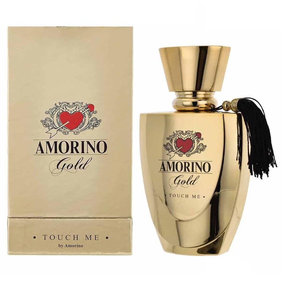عطر جولد امرينو تاتش مي 50ملAmorino Unisex Gold Touch Me EDP