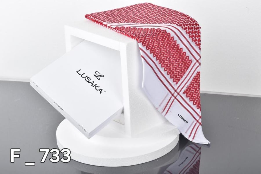 شماغ لوساكا احمر