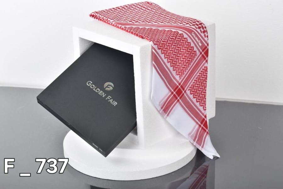 شماغ جولدن فير احمر