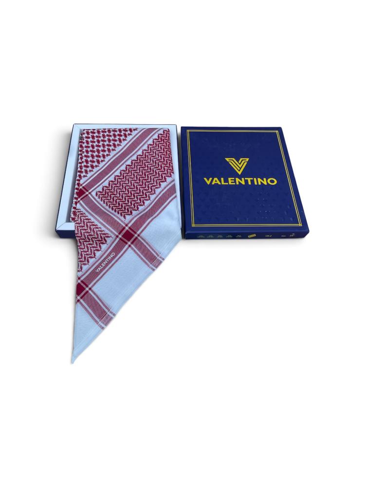 شماغ فالنتينو احمرShamagh Valentino