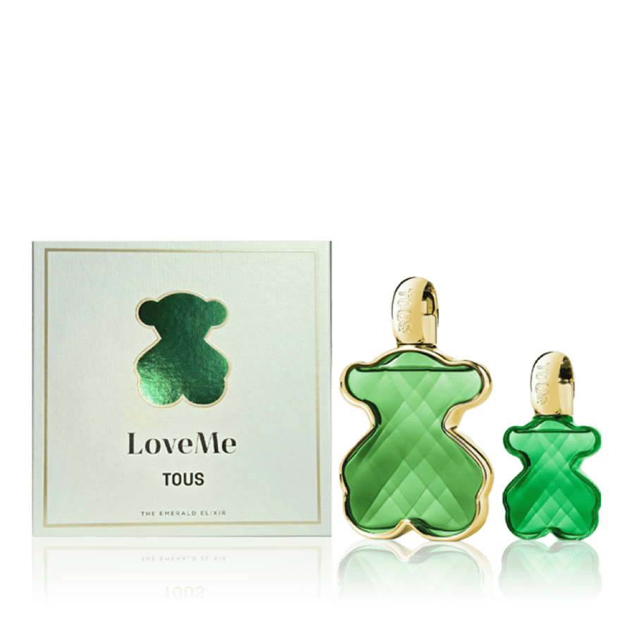 مجموعة هدايا Tous Ladies LoveMe The Emerald Elixir عطر 90 مل و عطر 30