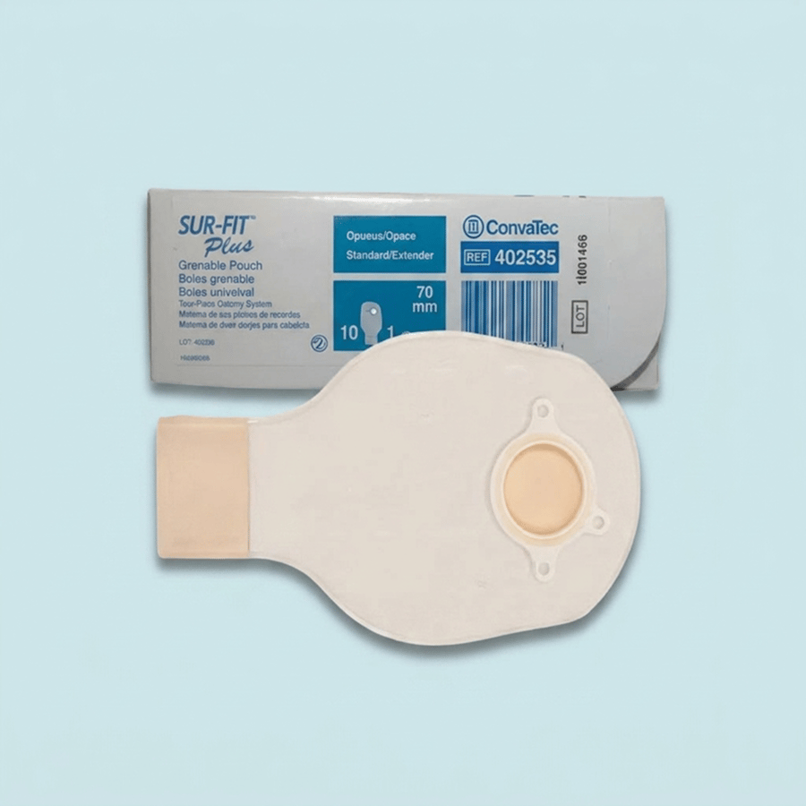 أكياس مفاغرة CONVATEC-402535 size-70mm مفتوحة