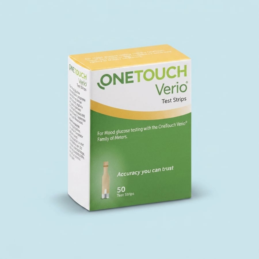 شرائط إختبار السكر onetouch verio