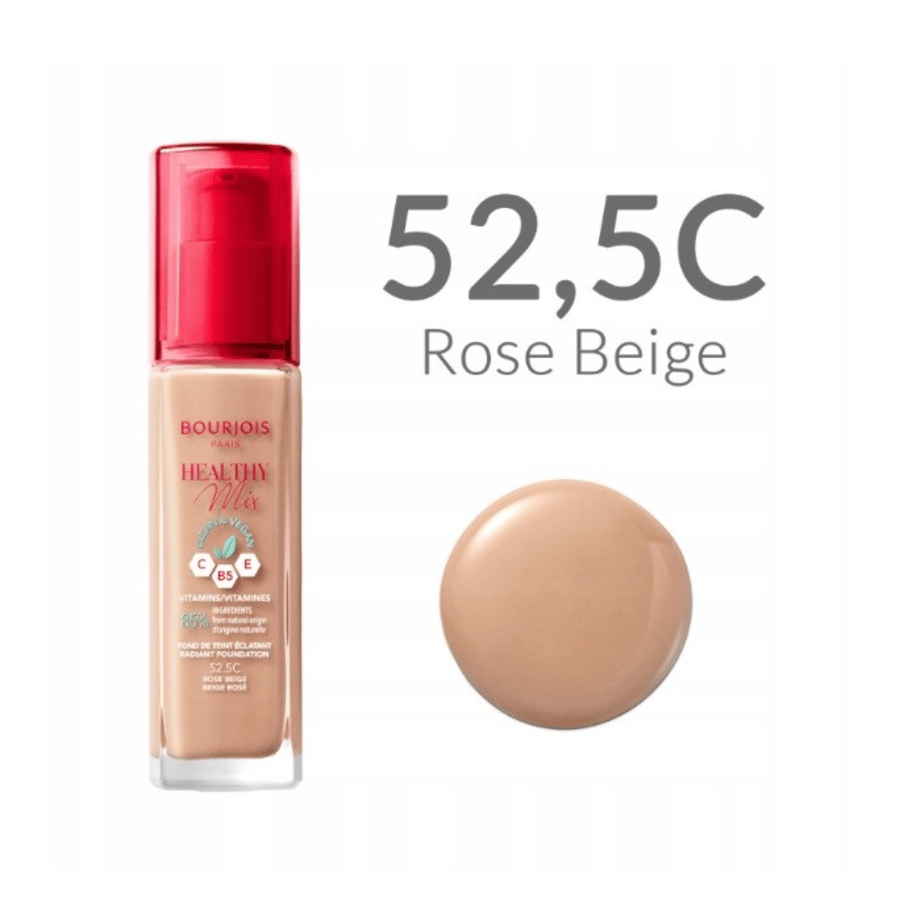 برجوا كريم اساس هيلثي مكس - 52.5c روز بيج