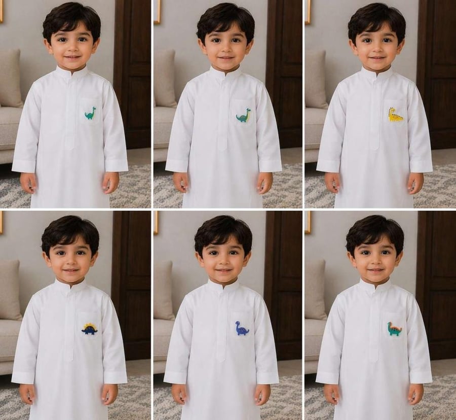 ثوب اولادي ديناصور
