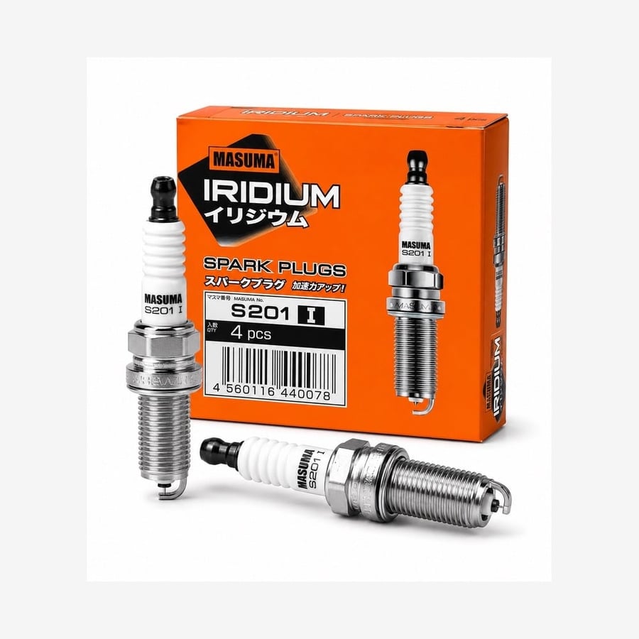 MASUMA S201I 6-piece Iridium Spark Plug Set