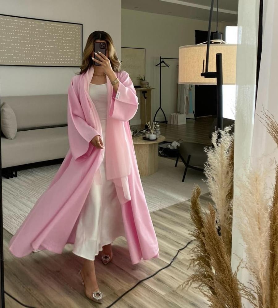 Baby Pink Abaya