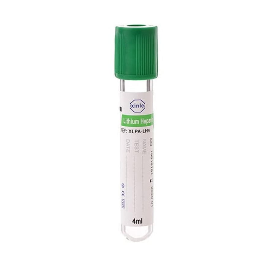 أنبوبة هيبارين ليثيوم Lithium Heparin Tube