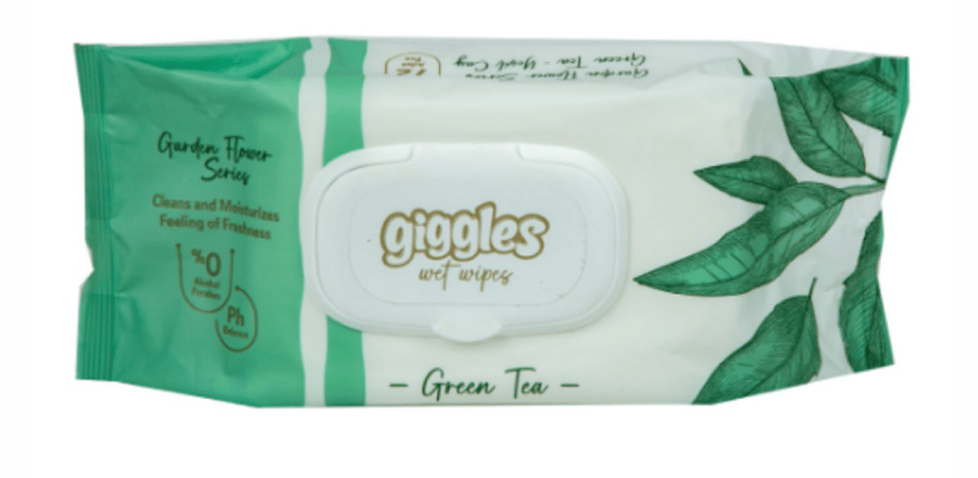 مناديل مبللة اطفال جيجلز 72 منديل giggles