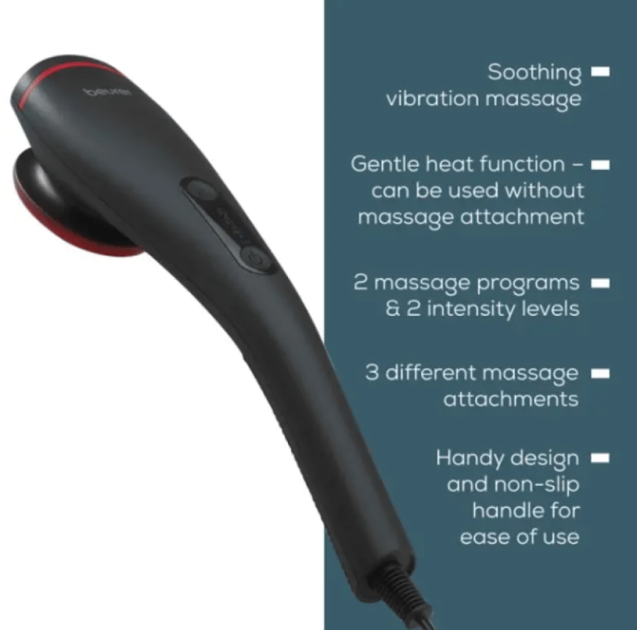 Beurer massage device with heat from Beurer MG24