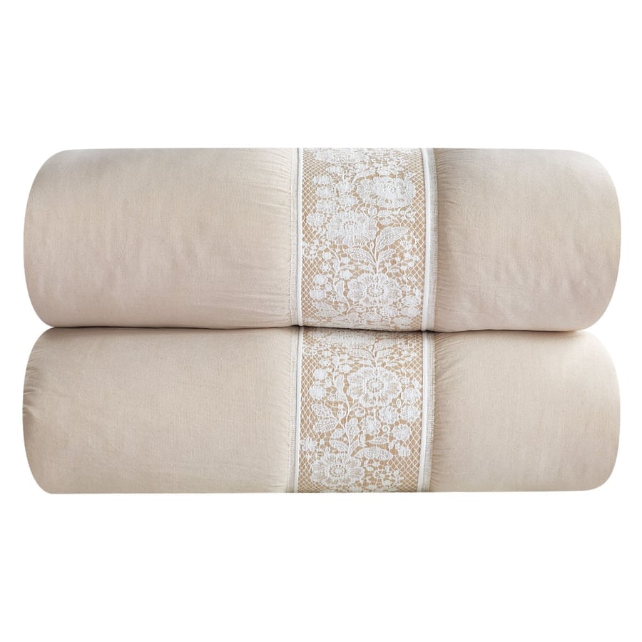 Jacquard embroidery bedspread - Alara - 02 - double - 8 pieces