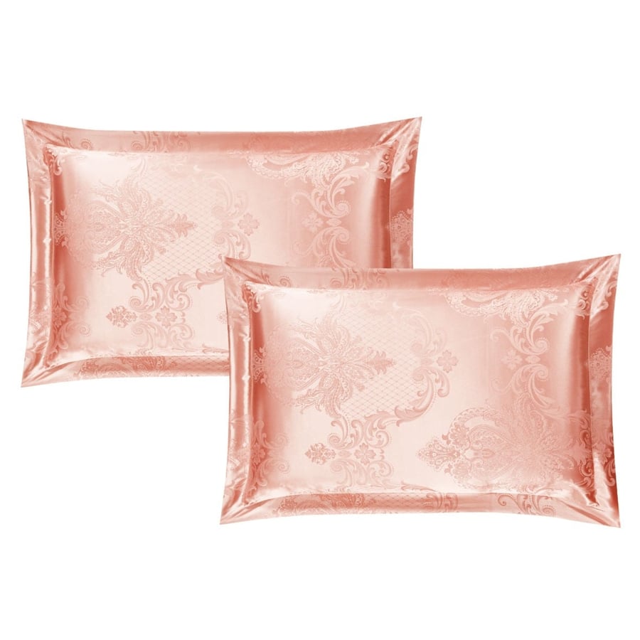 The luxurious CHARLA bedspread | royal jacquard with a soft microfiber touch, skin color