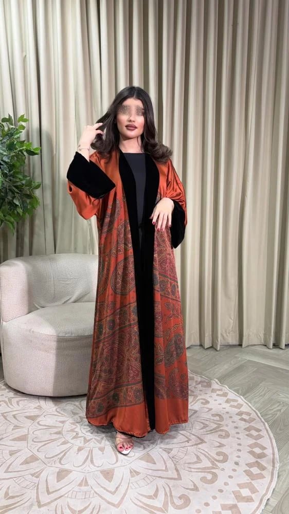 مخمل اسود دبل فيس
