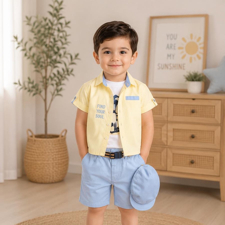 Children's three-piece suit