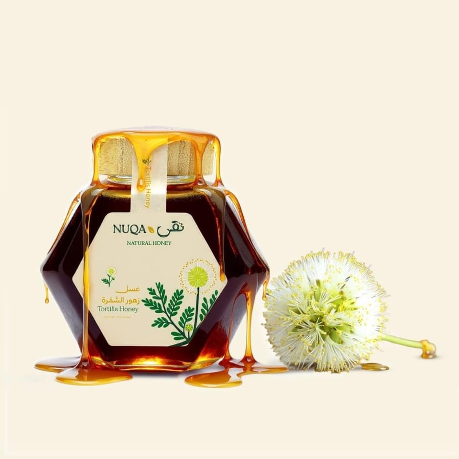 عسل زهور السمرة ٥٠٠ جرام طبيعي من نقى