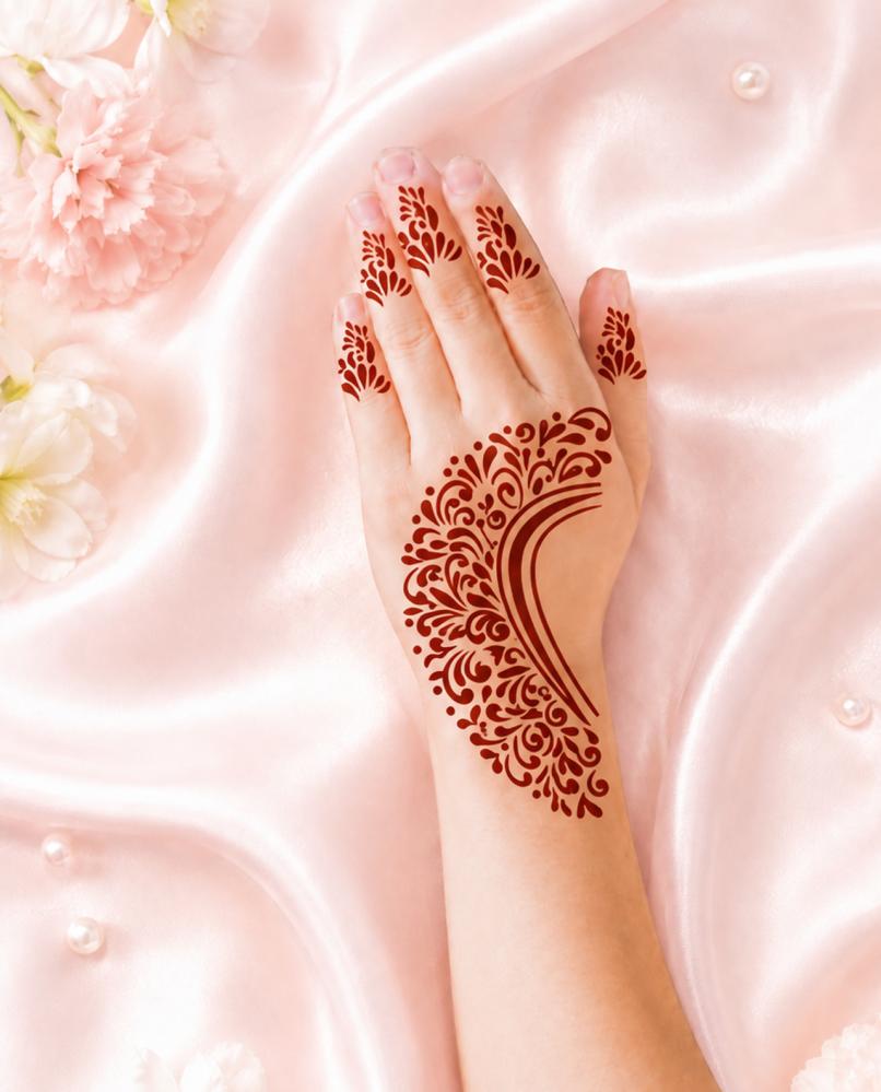 استيكر حناء بناتي
