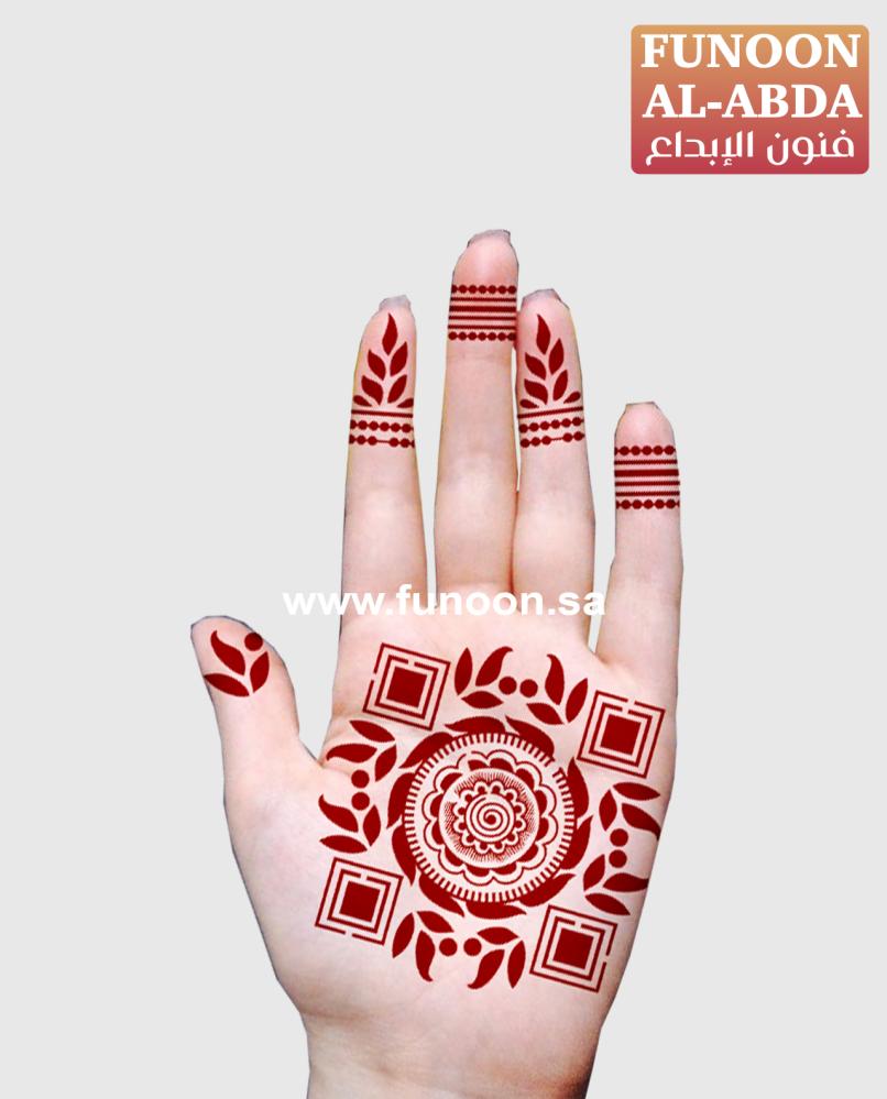 نقش حناء-FUNOONALABDA