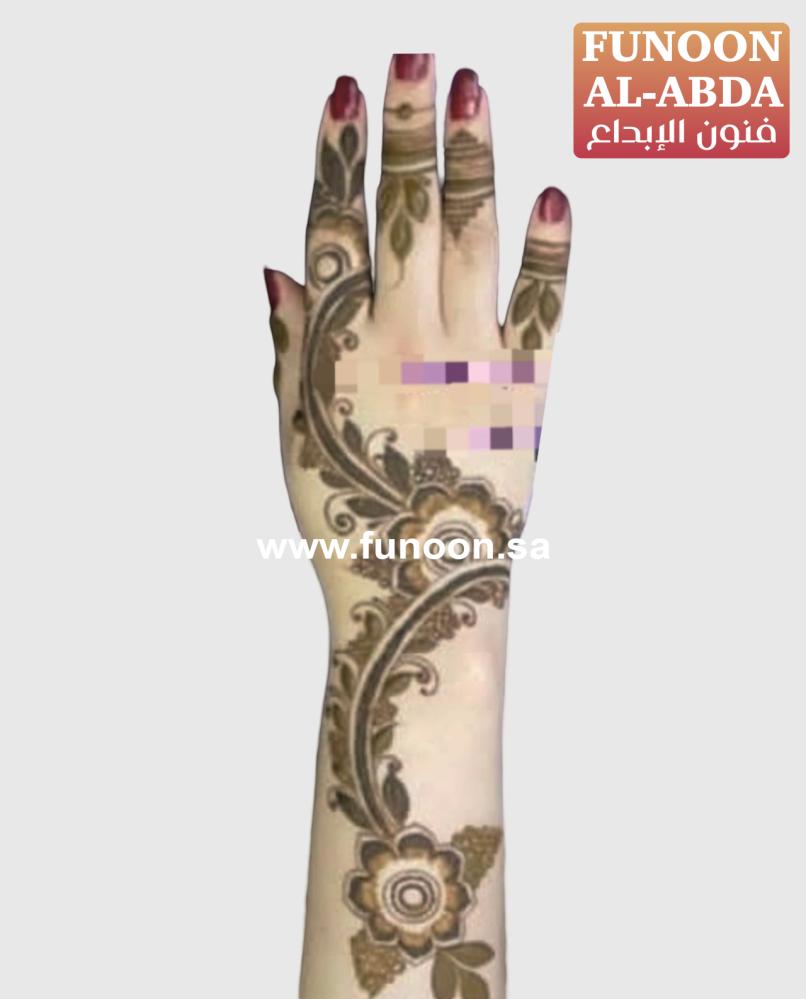 نقش حناء-FUNOONALABDA
