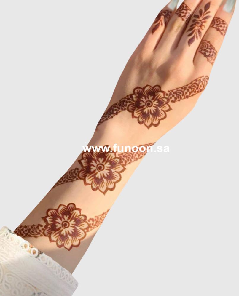 استيكر حناء لليدين C256
