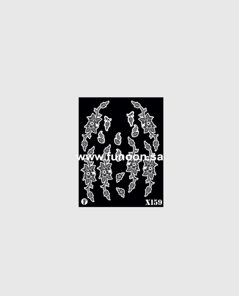 ملصق حناء-FUNOONALABDA