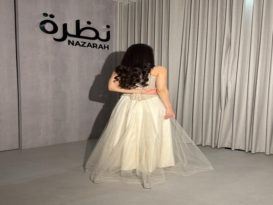 فستان سهره تطريز  علوي كلوش