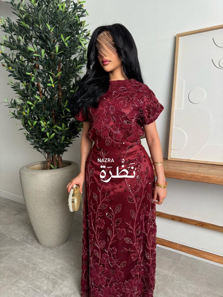 طقم سهره بتطير مميز