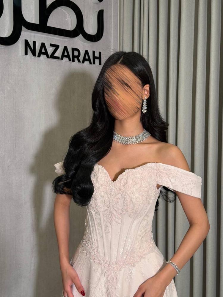 فستان سهرة اوف شولدر