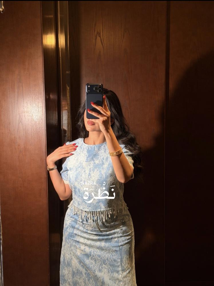 Jeans set with lace touches