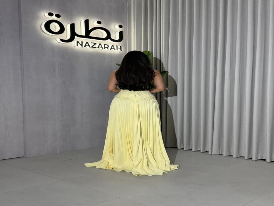 فستان كورسيه بتصميم مميز