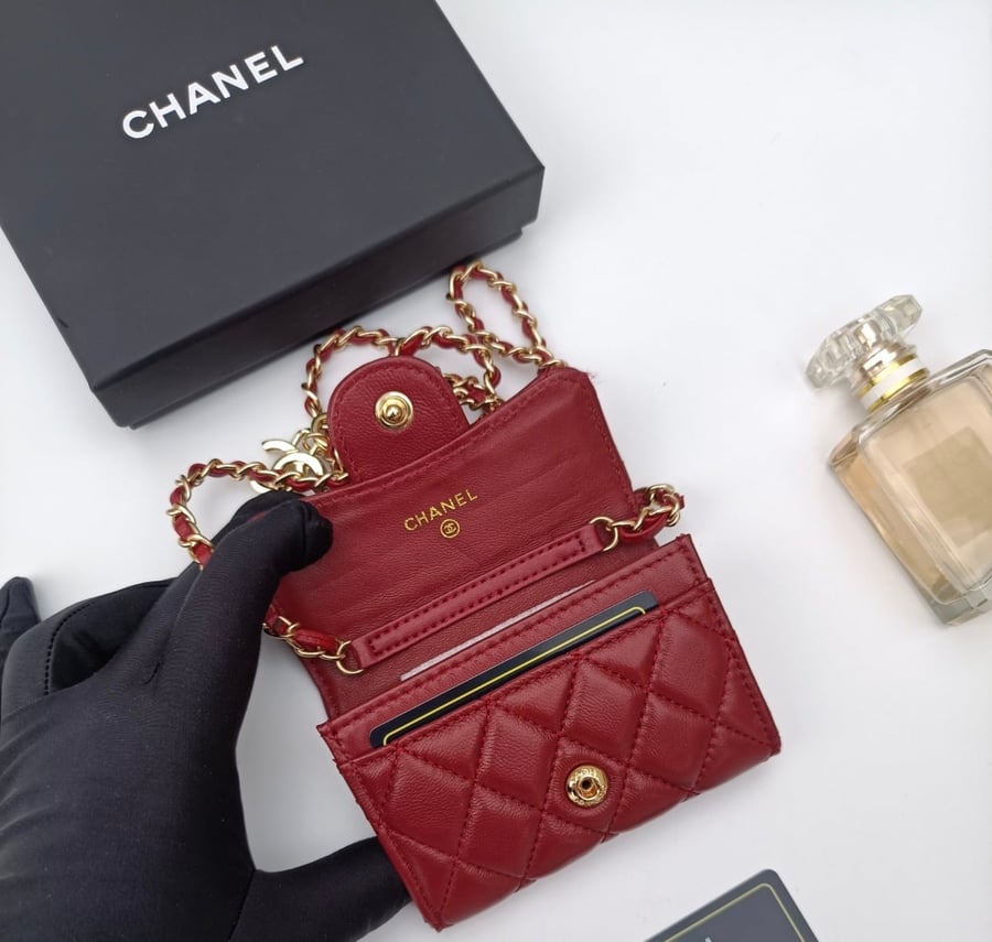 Mini chanel wallet