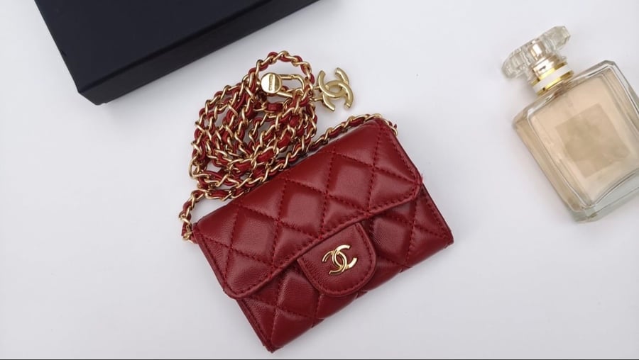 Mini chanel wallet