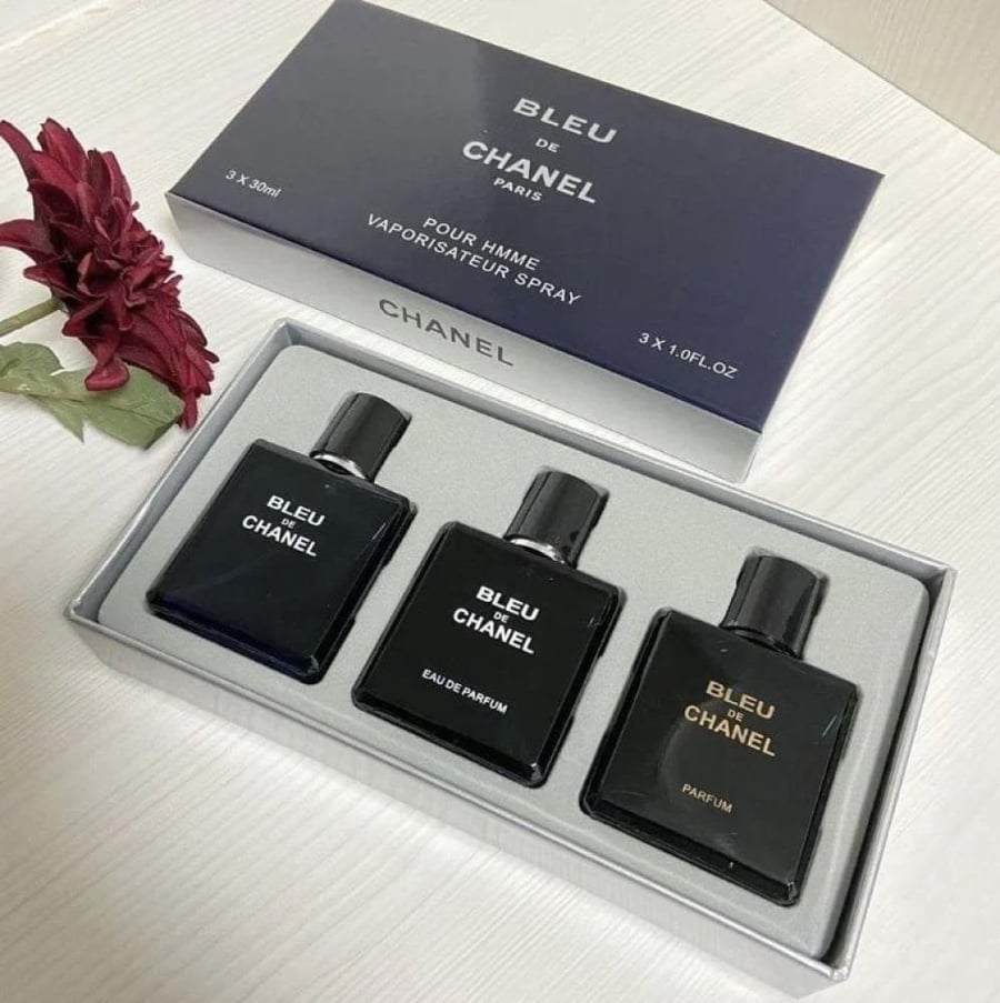 بوكس عطور بلو شانيل 3 قطع